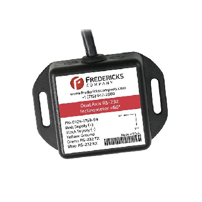 0729-1759-99（±60°，RS232）雙軸傾角傳感器